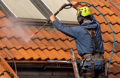 Démoussage et hydrofuge de toiture à Labarthe
